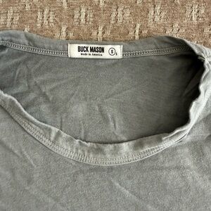 Buck Mason Men's Short Sleeve Tee in Gray